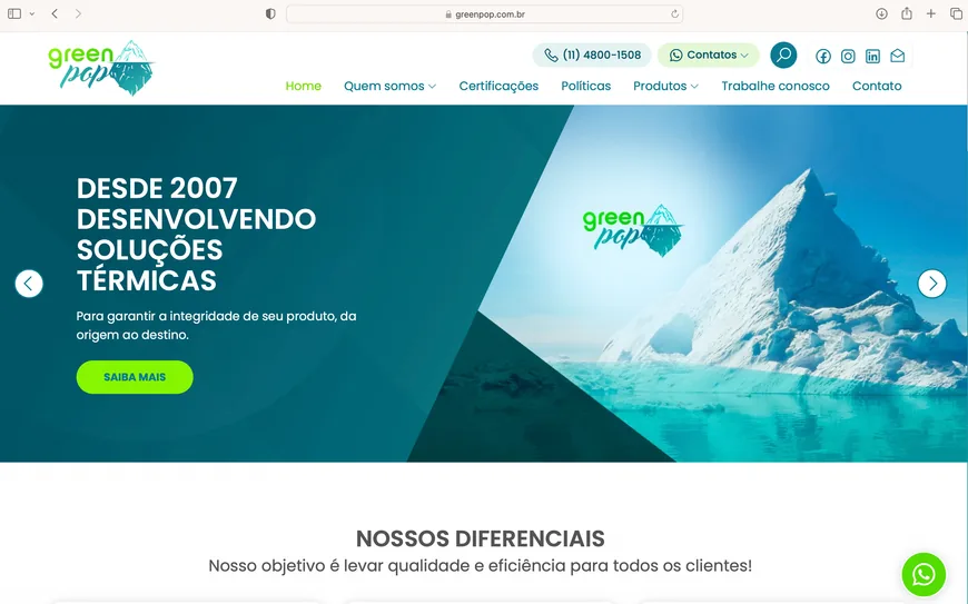 Site de embalagens